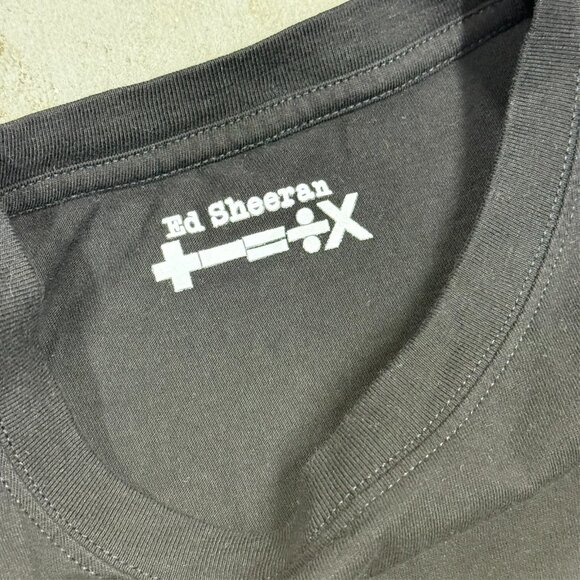 Ed Sheeran Plus/Minus/Equals/Divides/Multiply Tour TShirt Black XL - Picture 5 of 5